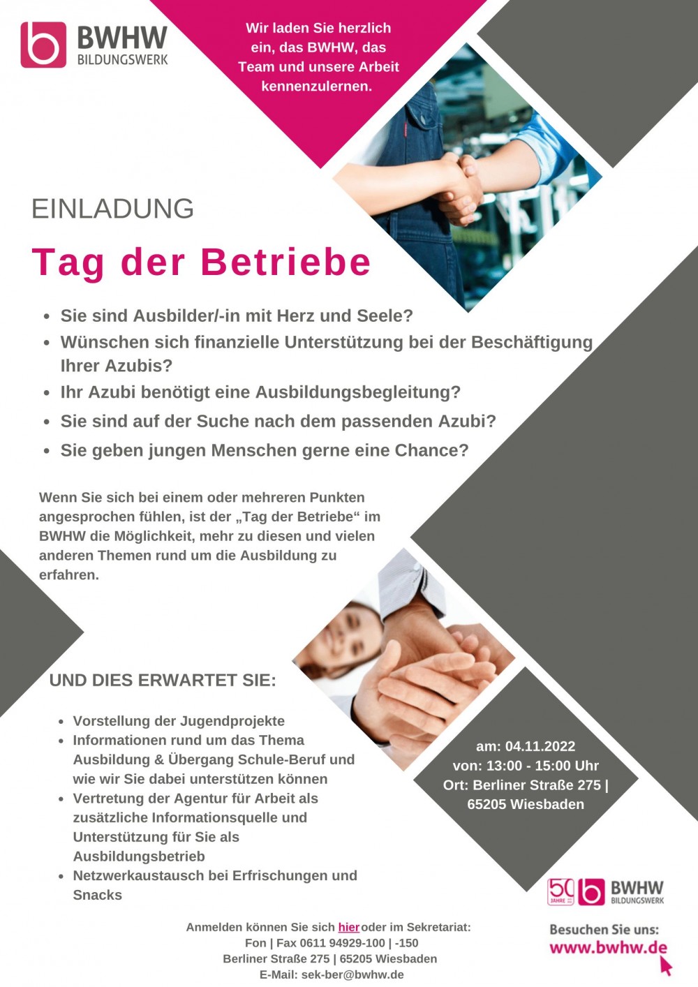 Tag der Betriebe