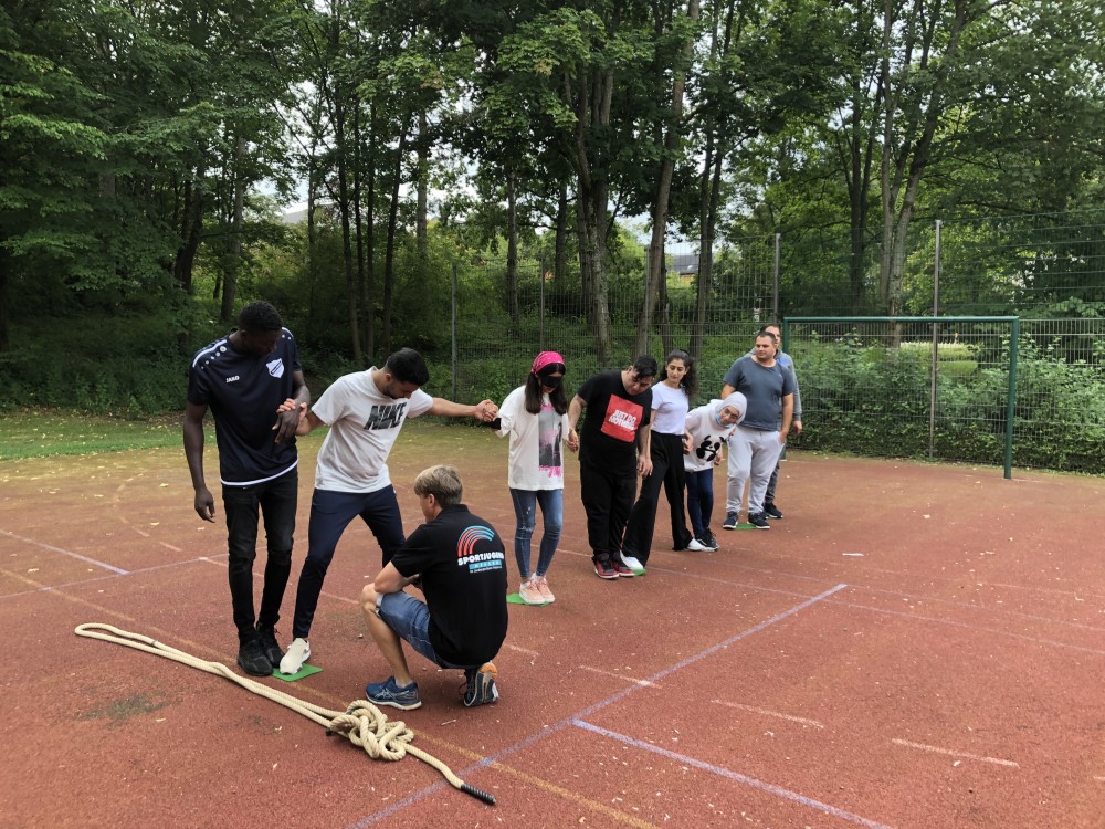 Der Boden ist Lava-Teamspiel