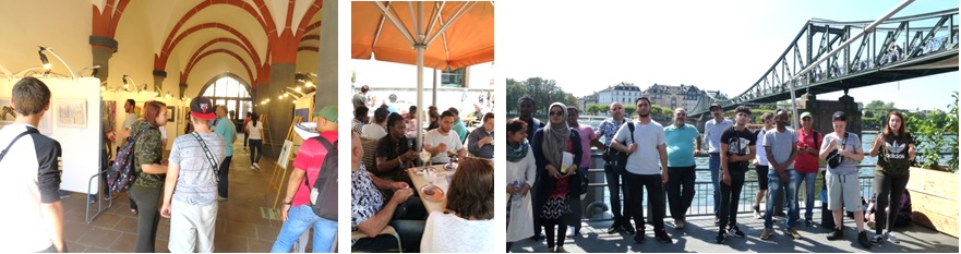 interkultureller sommerausflug con