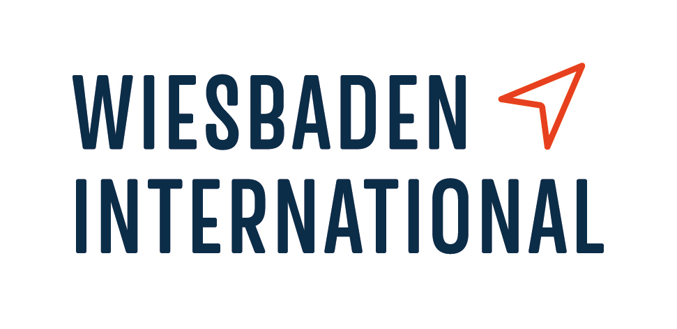 Logo Wiesbaden International und Logo Jugendliche mit der Welt verbinden