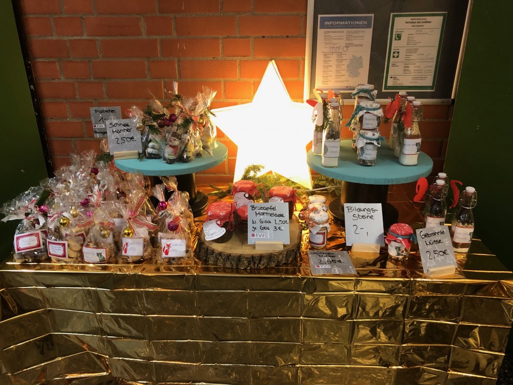 Adventsmarkt Verkaufsstand