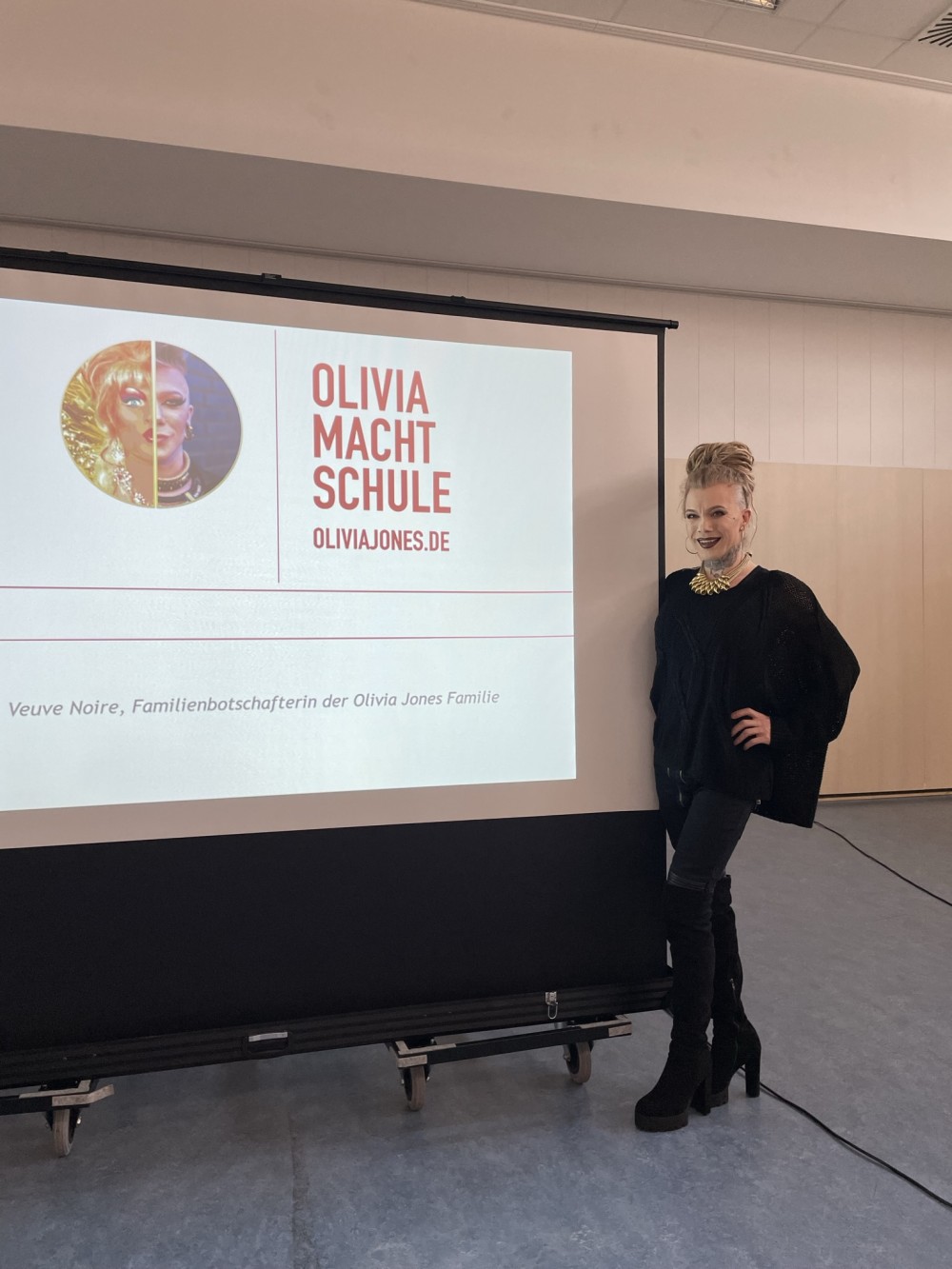 Olivia macht Schule