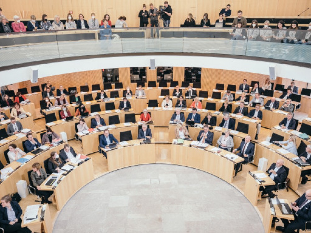Besucherterrasse Landtag