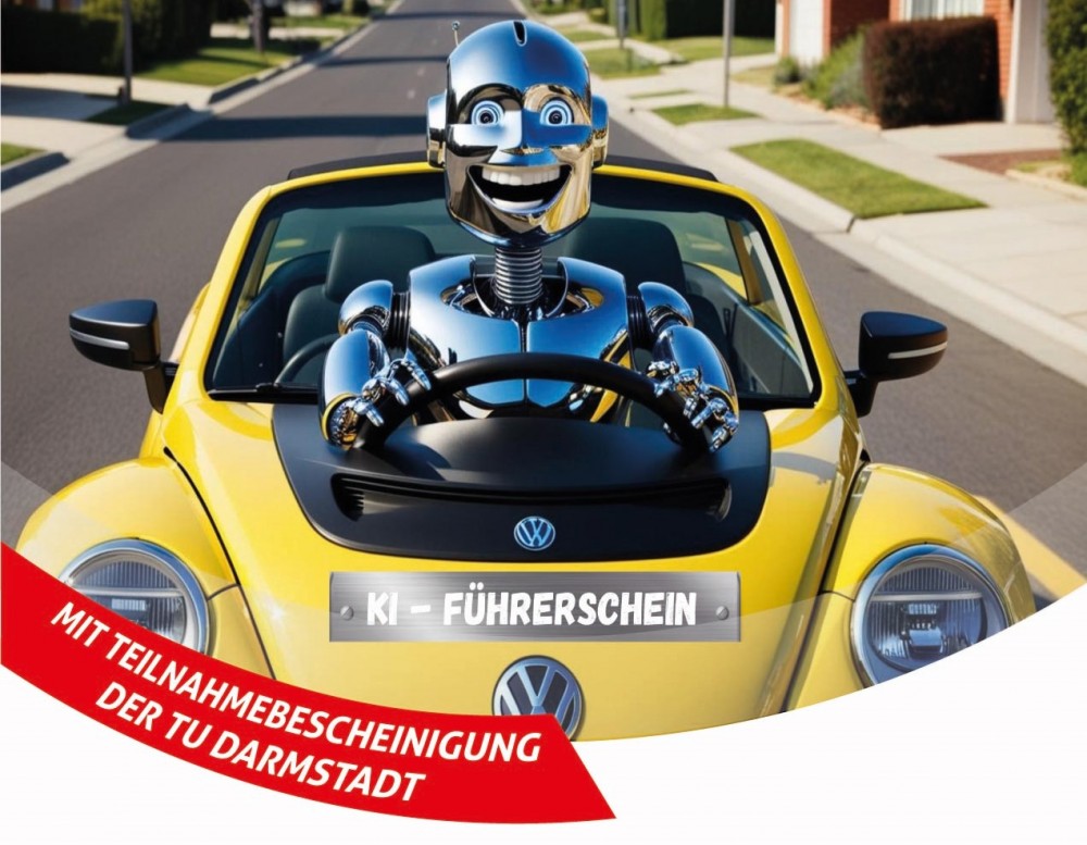 KI Fuehrerschein Bild fuer Marketing